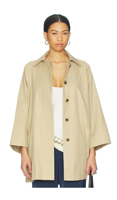 Tularosa Penelope Coat In Neutral