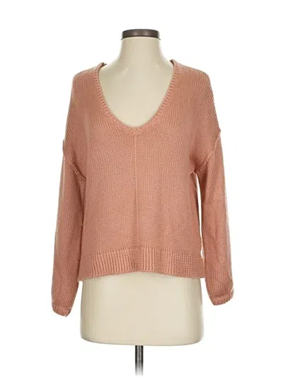 Pre-owned Tularosa Pullover Sweater In Brown