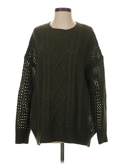 Pre-owned Tularosa Pullover Sweater In Green