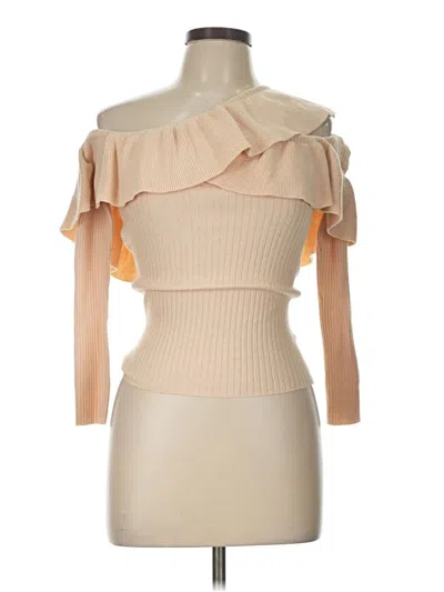 Pre-owned Tularosa Pullover Sweater In Tan