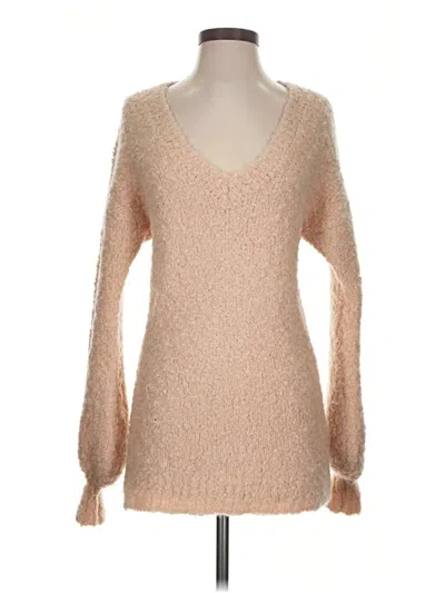 Pre-owned Tularosa Pullover Sweater In Tan