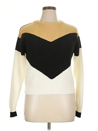 Pre-owned Tularosa Pullover Sweater In White