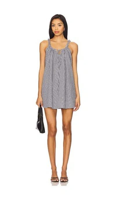 Tularosa Reese Mini Dress In Gray