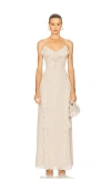 Tularosa Remley Maxi Dress In White