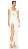 Tularosa Renada Gown In Ivory