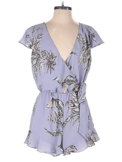 Pre-owned Tularosa Romper In Blue