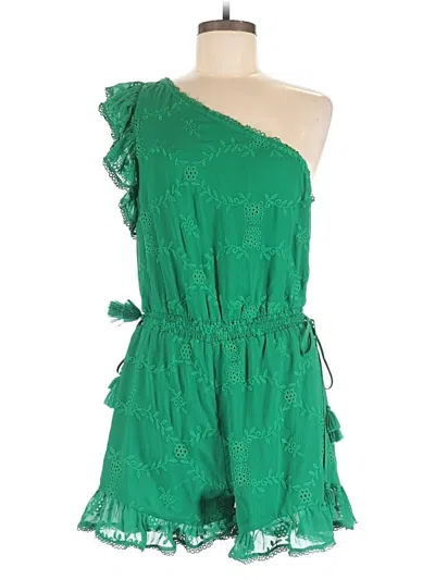 Pre-owned Tularosa Romper In Green