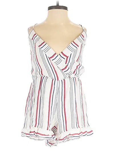 Pre-owned Tularosa Romper In White