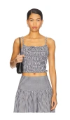 Tularosa Rory Top In Gray
