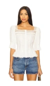 Tularosa Roza Top In White