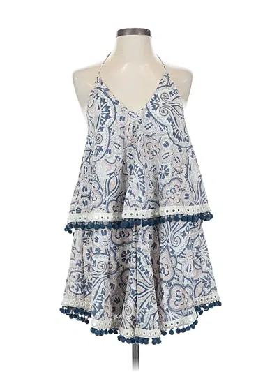 Pre-owned Tularosa Sleeveless Blouse In Blue