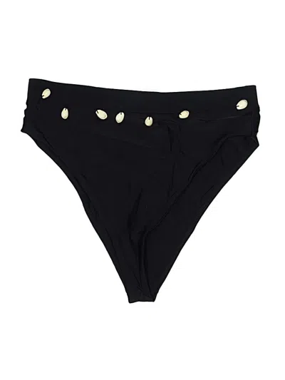 Pre-owned Tularosa Swimsuit Bottoms In Black