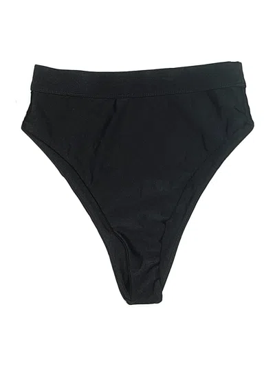 Pre-owned Tularosa Swimsuit Bottoms In Black