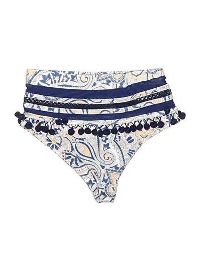 Pre-owned Tularosa Swimsuit Bottoms In Blue