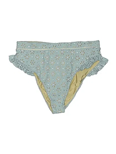 Pre-owned Tularosa Swimsuit Bottoms In Blue