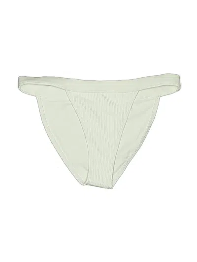 Pre-owned Tularosa Swimsuit Bottoms In Ivory