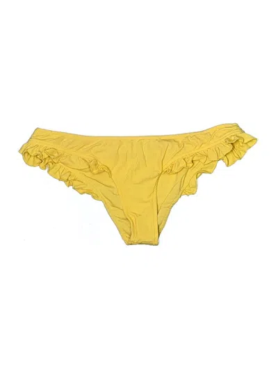 Pre-owned Tularosa Swimsuit Bottoms In Yellow