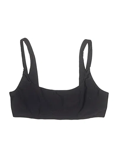 Pre-owned Tularosa Swimsuit Top Black Swimwear