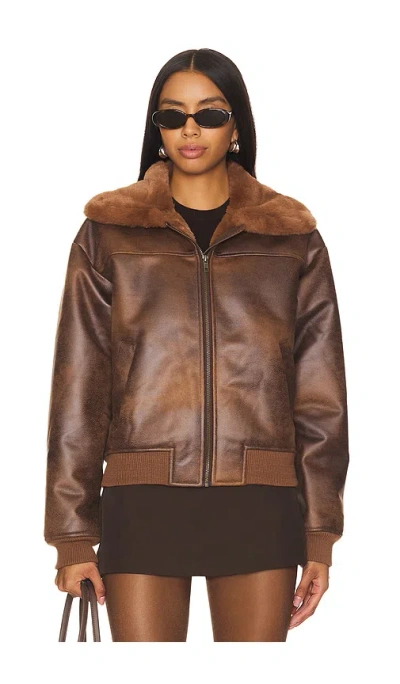 Tularosa Tanya Jacket In Coffee Brown