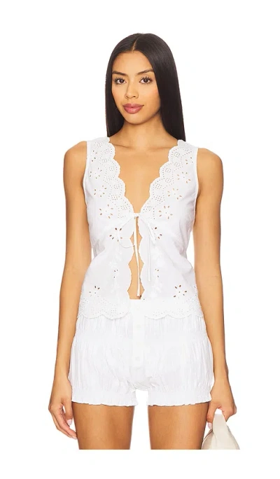 Tularosa Tessia Top In White