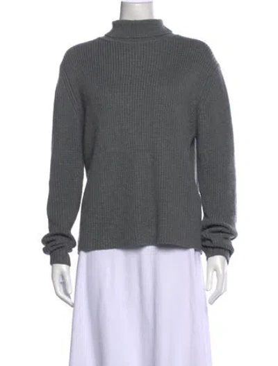 Pre-owned Tularosa Turtleneck Sweater In Gray