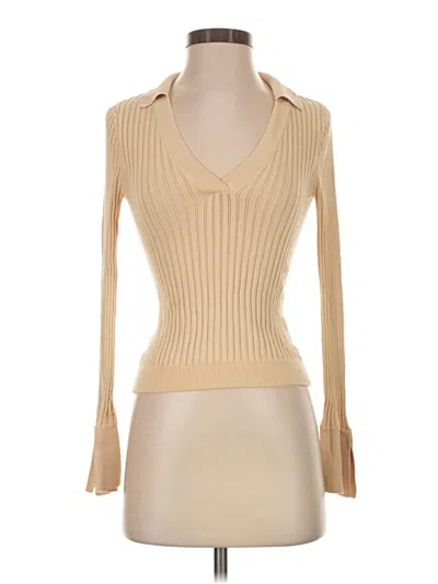 Pre-owned Tularosa Turtleneck Sweater In Tan