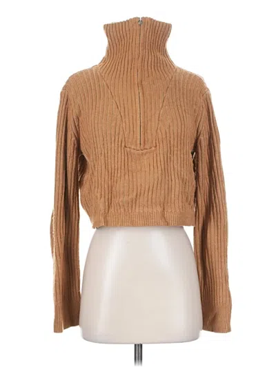 Pre-owned Tularosa Turtleneck Sweater In Tan