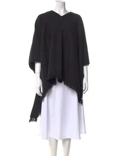 Pre-owned Tularosa V-neck Sweater In Black