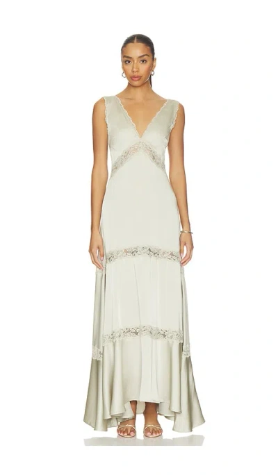 Tularosa X Ivana Ramirez Claire Maxi Dress In Multi