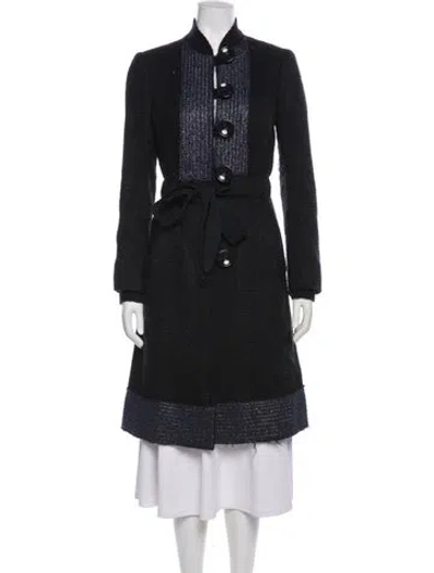 Pre-owned Tuleh Trench Coat In Gray