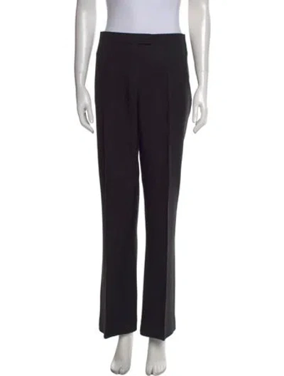 Pre-owned Tuleh Wide Leg Pants In Black