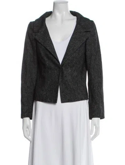 Pre-owned Tuleh Wool Blazer In Gray