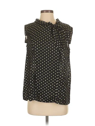 Pre-owned Tulip B Sleeveless Blouse In Black