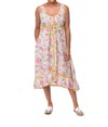 Tulip Clothing Abigail Dress In Paradise In Multi