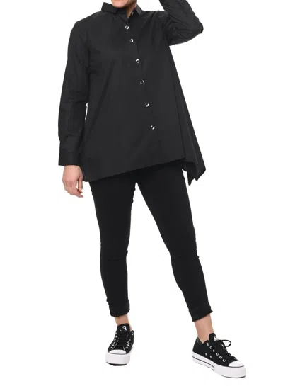 Tulip Clothing Avalon Button Down Shirt In Black