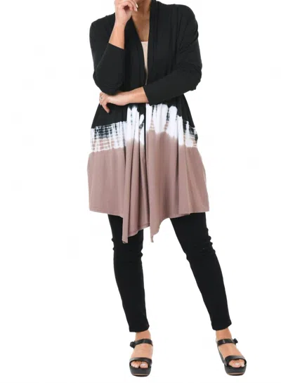 Tulip Clothing Bessie Cardigan In Beachcomber In Black