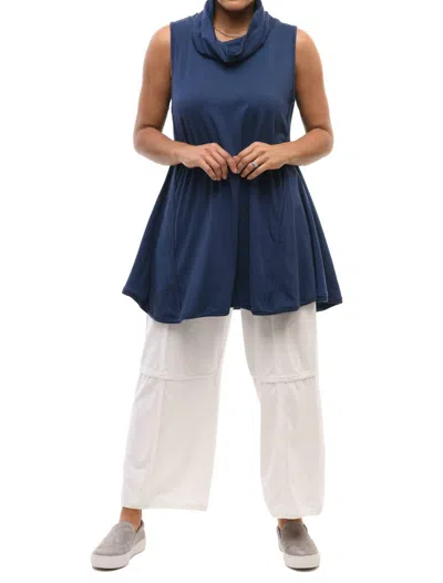 Tulip Clothing Catalina Top In Navy In Blue