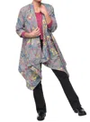 Tulip Clothing Cheyenne Cardigan In Graffiti Avalon