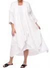 Tulip Clothing Cheyenne Cardigan In White In White