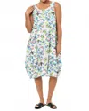 Tulip Clothing Cora Dress In White Butterfly In Multi