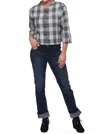 Tulip Clothing Dakota Jacket Top In Lexington In Gray