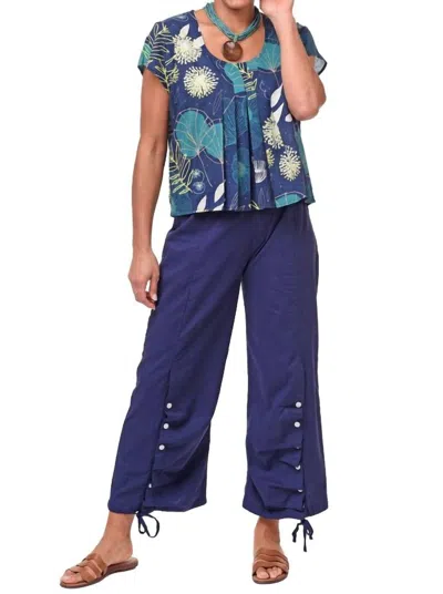 Tulip Clothing Daley Top In Portland In Blue