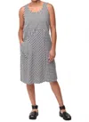 Tulip Clothing Dawson Dress In Indy Checks In Black