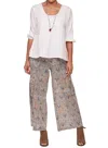 Tulip Clothing Dove Top In White In White