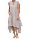 Tulip Clothing Ellis Dress In Wells Stripe In Multi