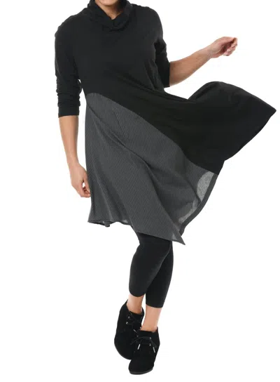 Tulip Clothing Emaline Dress In Windsor In Black