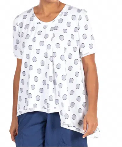 Tulip Clothing Erin Top In Cadet In Multi