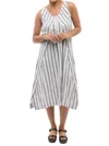 Tulip Clothing Folly Dress In Dickinson Stripe In Multi