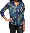 Tulip Clothing Gretchen Button Down Shirt In Portland In Multi