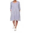 Tulip Clothing Jada Dress In Peri Checks